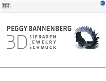 Tablet Screenshot of peggybannenberg.nl